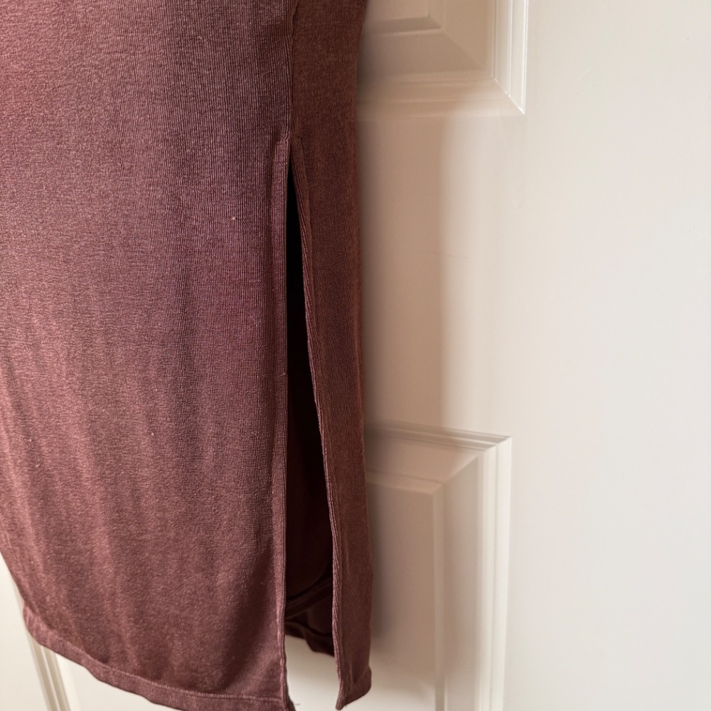Forever 21 Ribbed Midi Tank Dress size Small - Picture 3 of 7